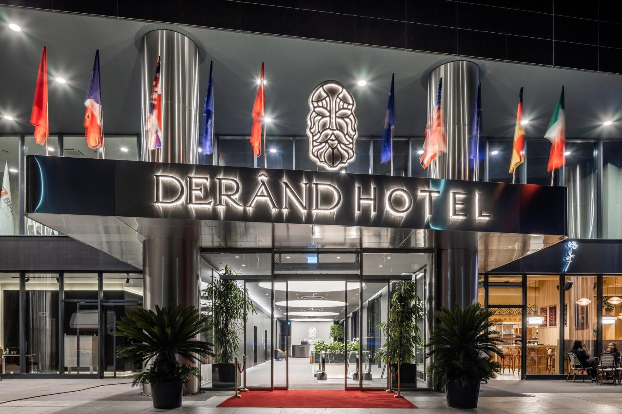 Derand Hotel Приштина Экстерьер фото